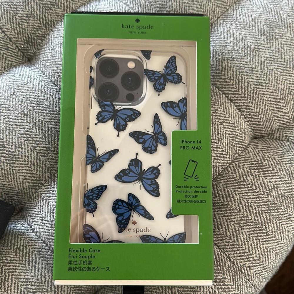 Kate Spade Butterfly Iphone 14 pro max case